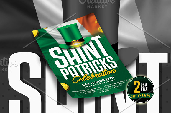 Saint Patrick's Day Flyer in Flyer Templates - product preview 2