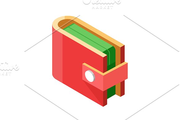 Isometric Icons - Business And Money in Graphics - product preview 7