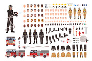 Firefighter creation set,constructor