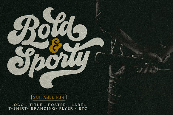 Groovy - Retro Font in Script Fonts - product preview 8