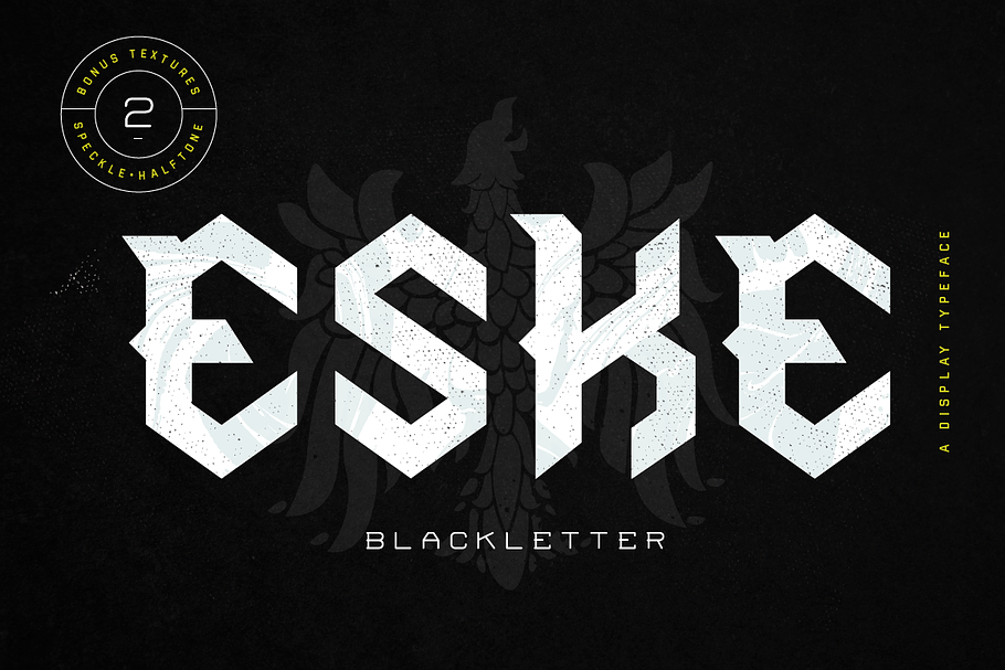 Eske Blackletter  - 50% off! in Blackletter Fonts - product preview 8