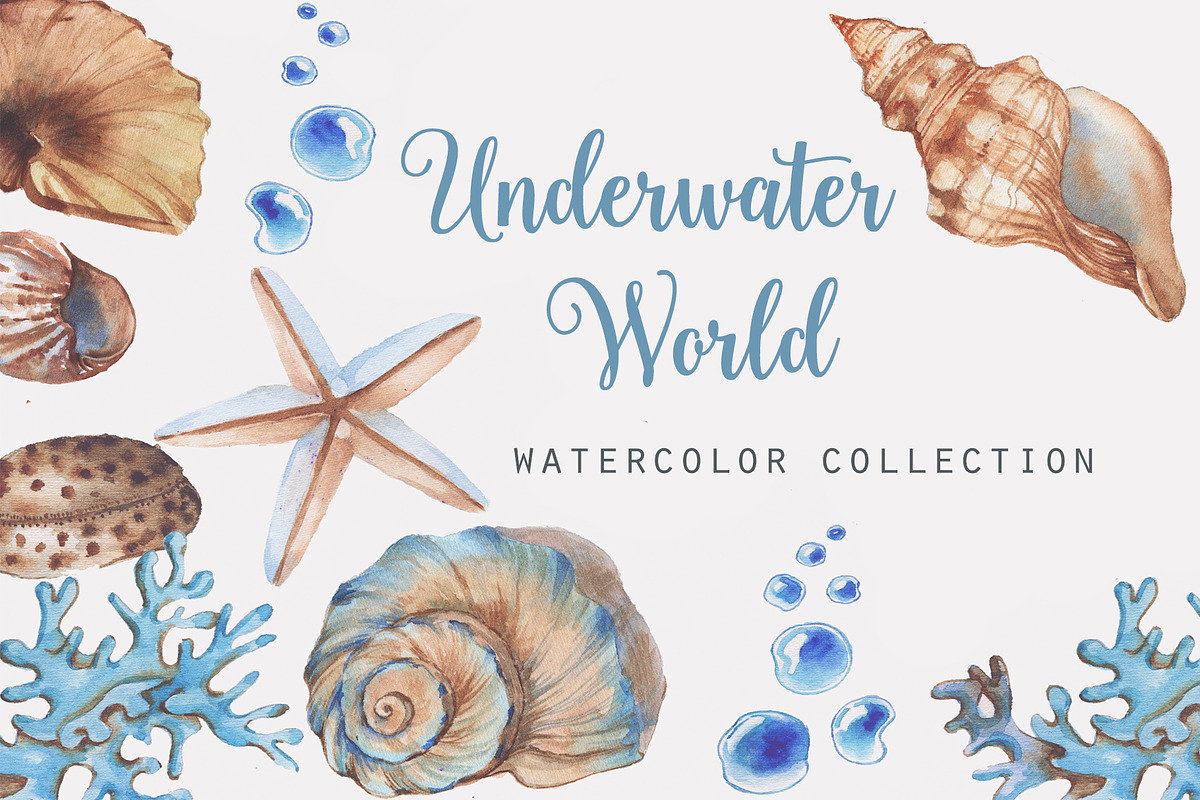 Underwater Collection in Illustrations - product preview 8
