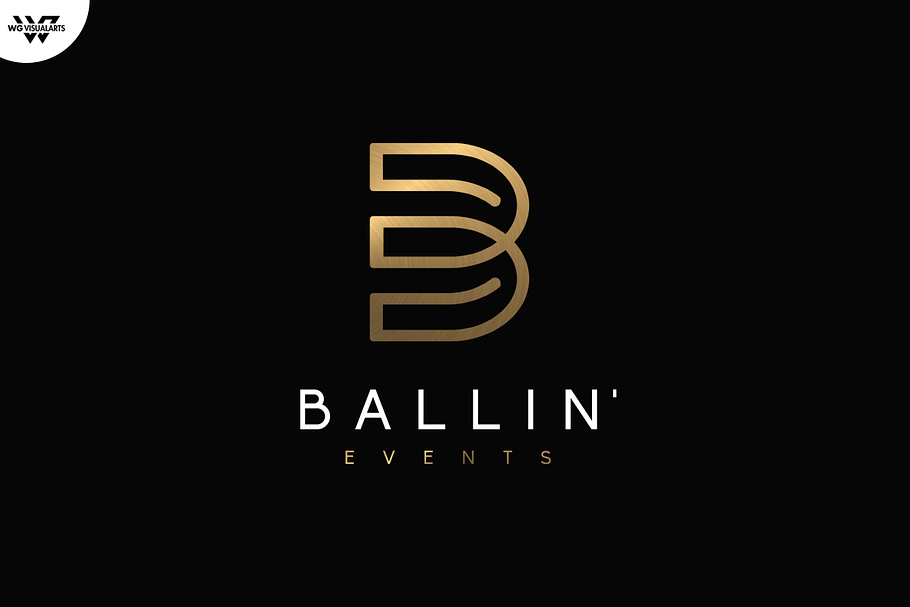 Logo BALLIN Events in Logo Templates - product preview 8