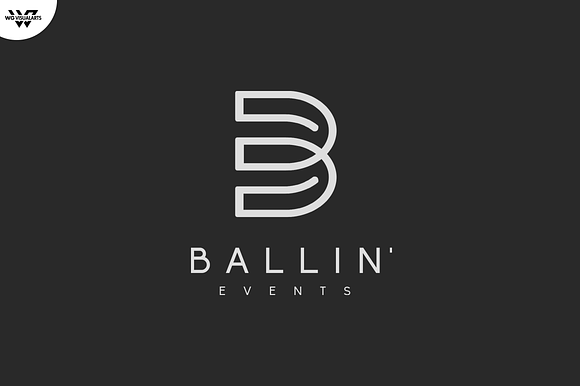 Logo BALLIN Events in Logo Templates - product preview 2