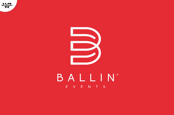 Logo BALLIN Events in Logo Templates - product preview 3