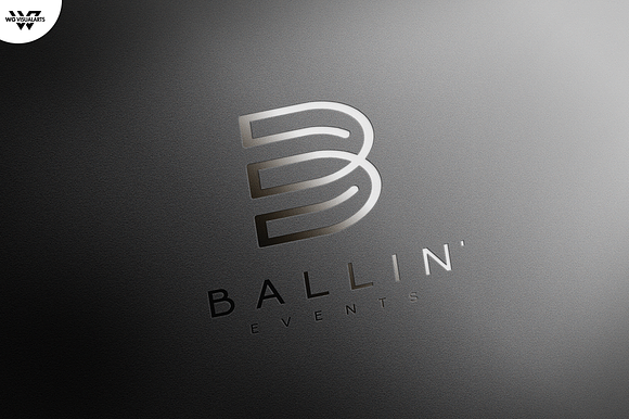 Logo BALLIN Events in Logo Templates - product preview 4