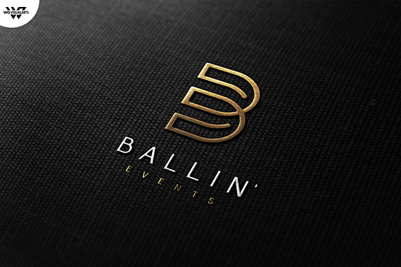Logo BALLIN Events in Logo Templates - product preview 6