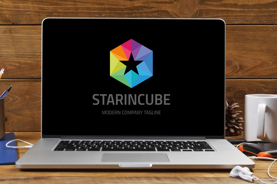 Starincube Logo in Logo Templates - product preview 8