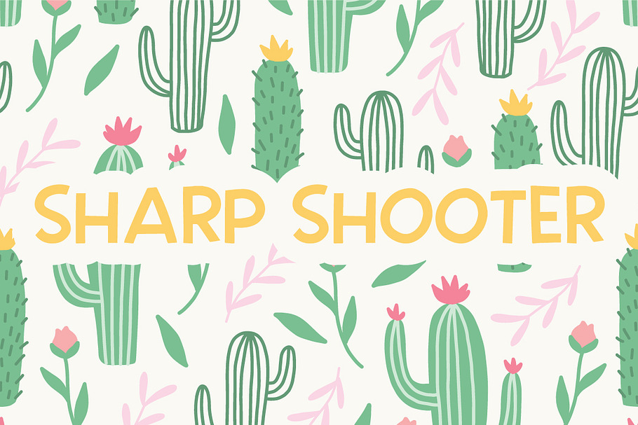 Sharp Shooter in Whimsical Fonts - product preview 8