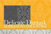 Vector|Bitmap Damask Seamless Tiles