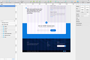 App Landing Page for Sketch