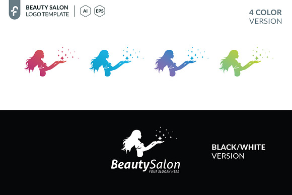 Beauty Salon Logo in Logo Templates - product preview 3