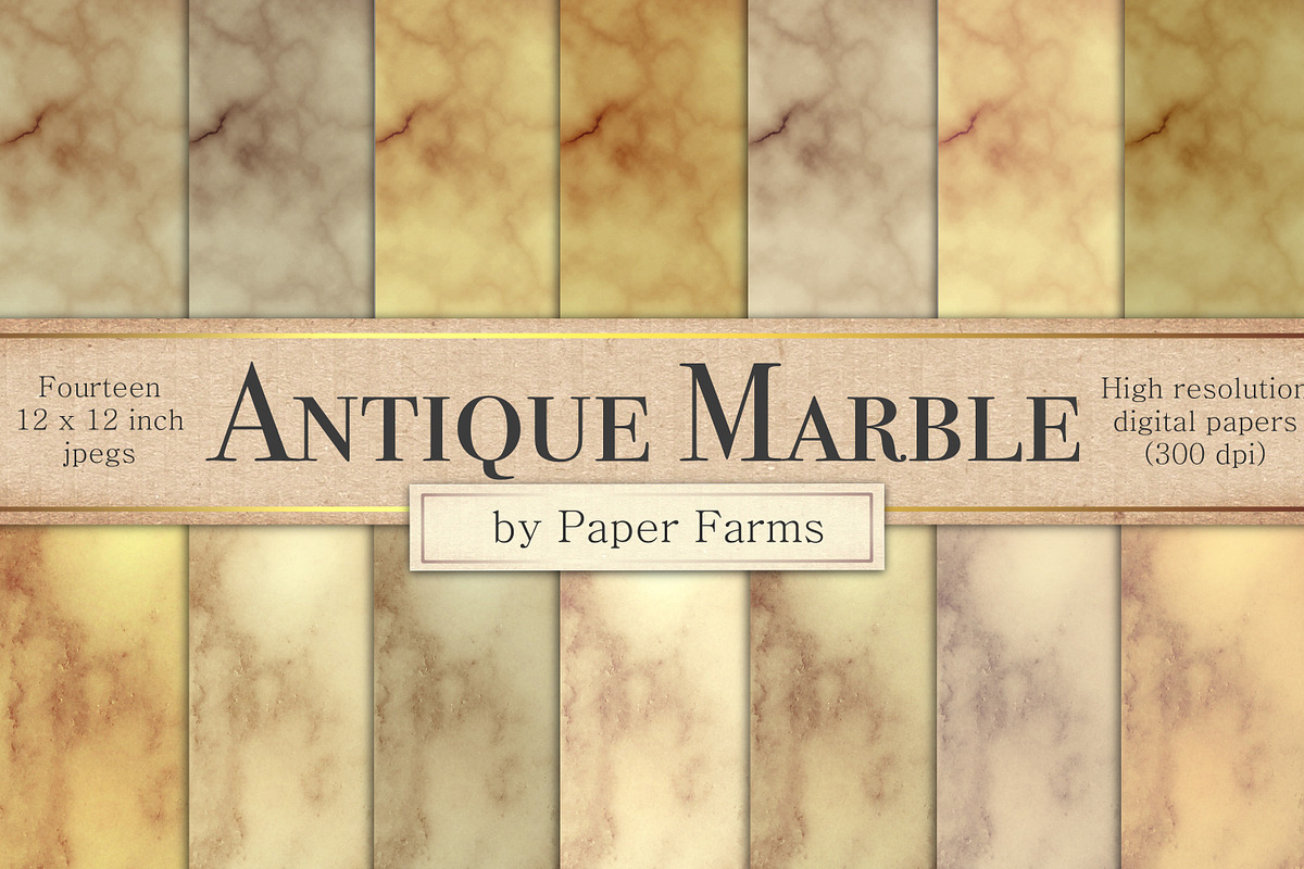 Antique marble backgrounds in Patterns - product preview 8