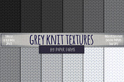 Grey knit backgrounds 