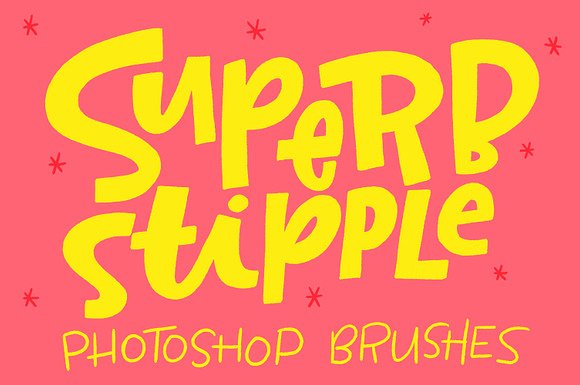 Superb Stipple Photoshop Brush in Photoshop Brushes - product preview 2
