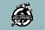 Roller Derby Team Logo