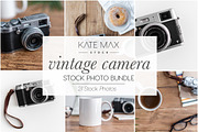 Vintage Camera Stock Photo Bundle 