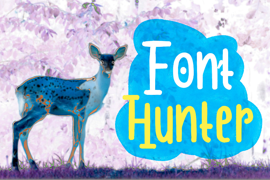 Font Hunter in Sans-Serif Fonts - product preview 8