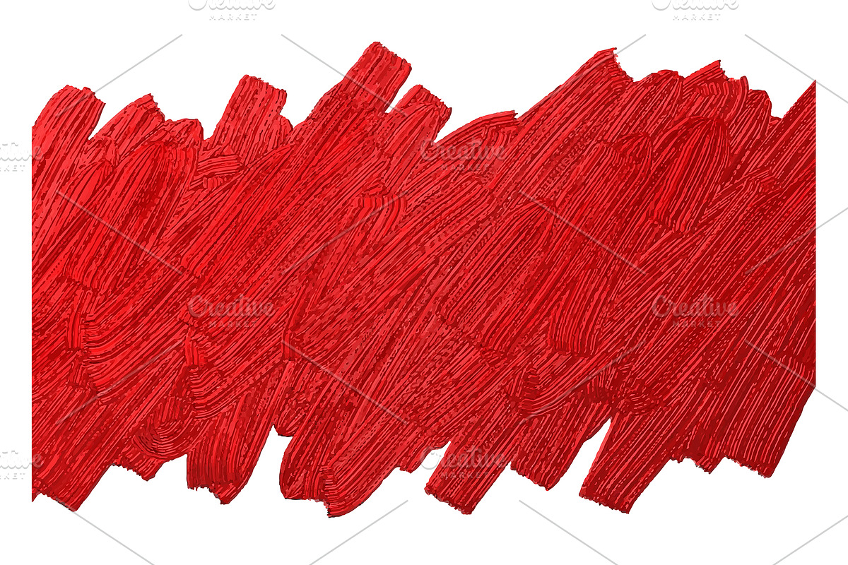Red brush stoke in Textures - product preview 8