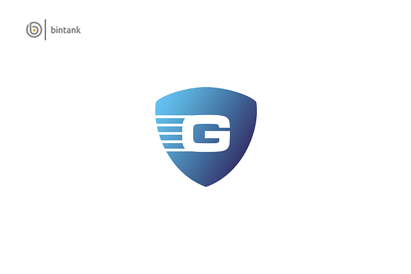 G Letter - G Shield Logo