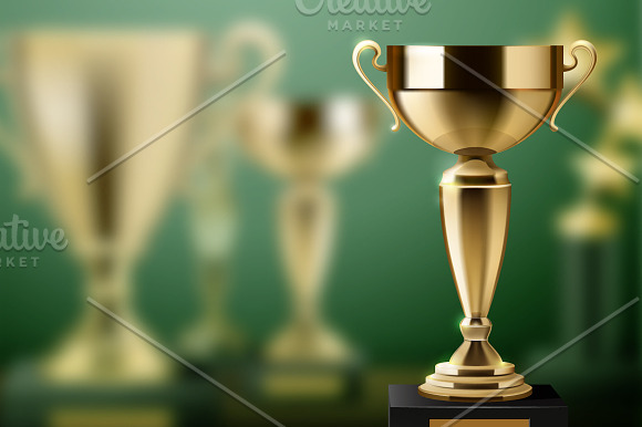 Awards Realistic Set in Objects - product preview 1