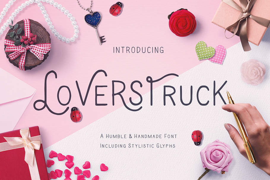Loverstruck in Display Fonts - product preview 8
