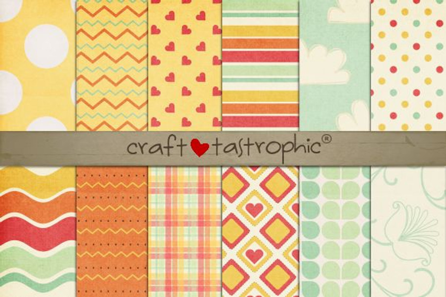 Hop Into Spring Paper Pack in Patterns - product preview 8