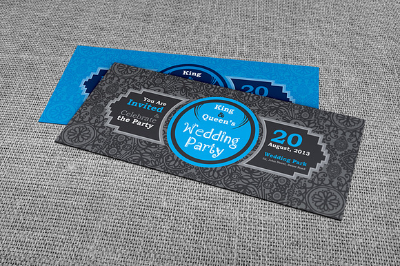 Wedding Invitation Card Design in Wedding Templates - product preview 3