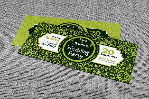 Wedding Invitation Card Design in Wedding Templates - product preview 7
