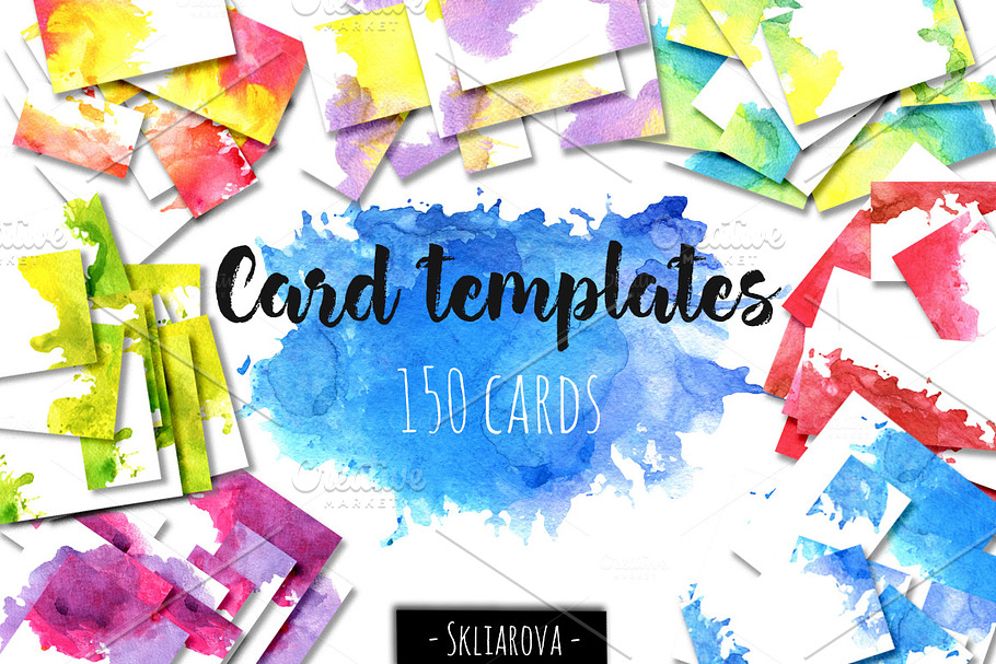 Card templates big collection. in Card Templates - product preview 8