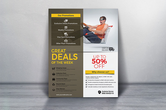 Promotion Flyer in Flyer Templates - product preview 1