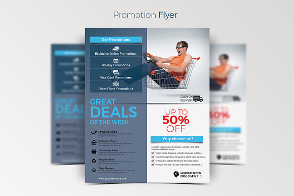 Promotion Flyer in Flyer Templates - product preview 2