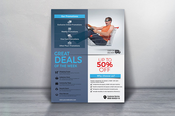 Promotion Flyer in Flyer Templates - product preview 3