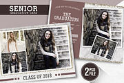 Senior Graduation Card Template