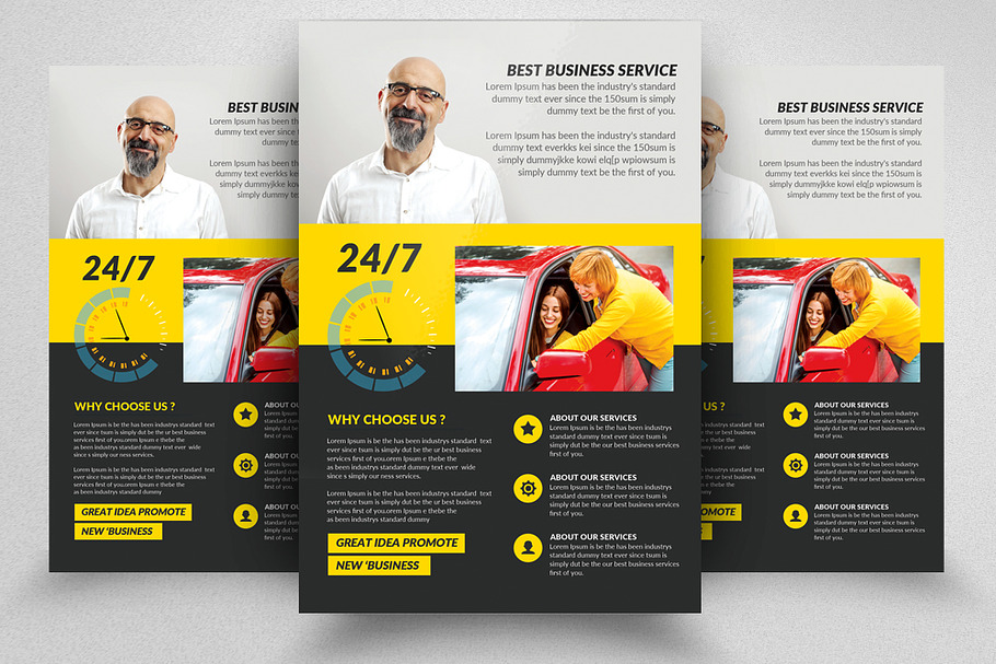 Learn Driving Flyer Templates in Flyer Templates - product preview 8