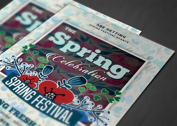 Spring Festival in Flyer Templates - product preview 3