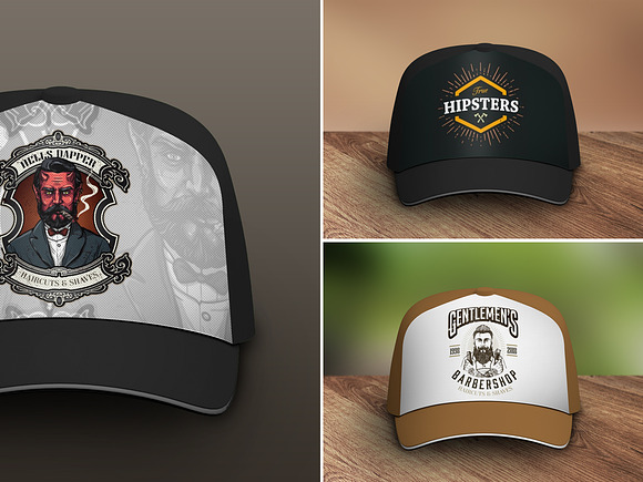 Cap Mock-up in Product Mockups - product preview 2