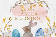 Gentle Easter Morning | watercolor