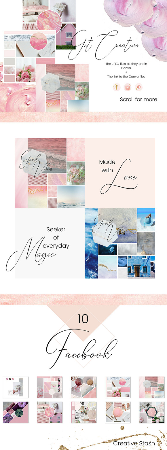 Canva for you - Moodboard in Instagram Templates - product preview 3