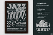 Jazz Festival Flyer Template V7