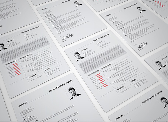 Resume Set in Resume Templates - product preview 2