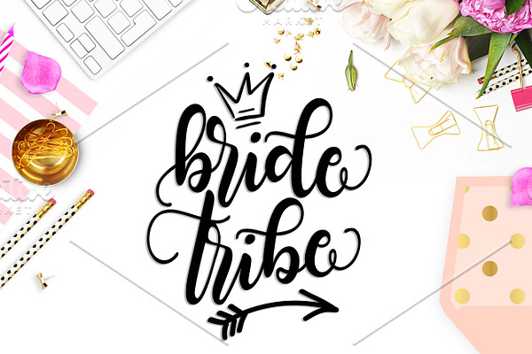 Bride tribe SVG DXF PNG EPS