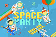 Space Party - astronauts kit