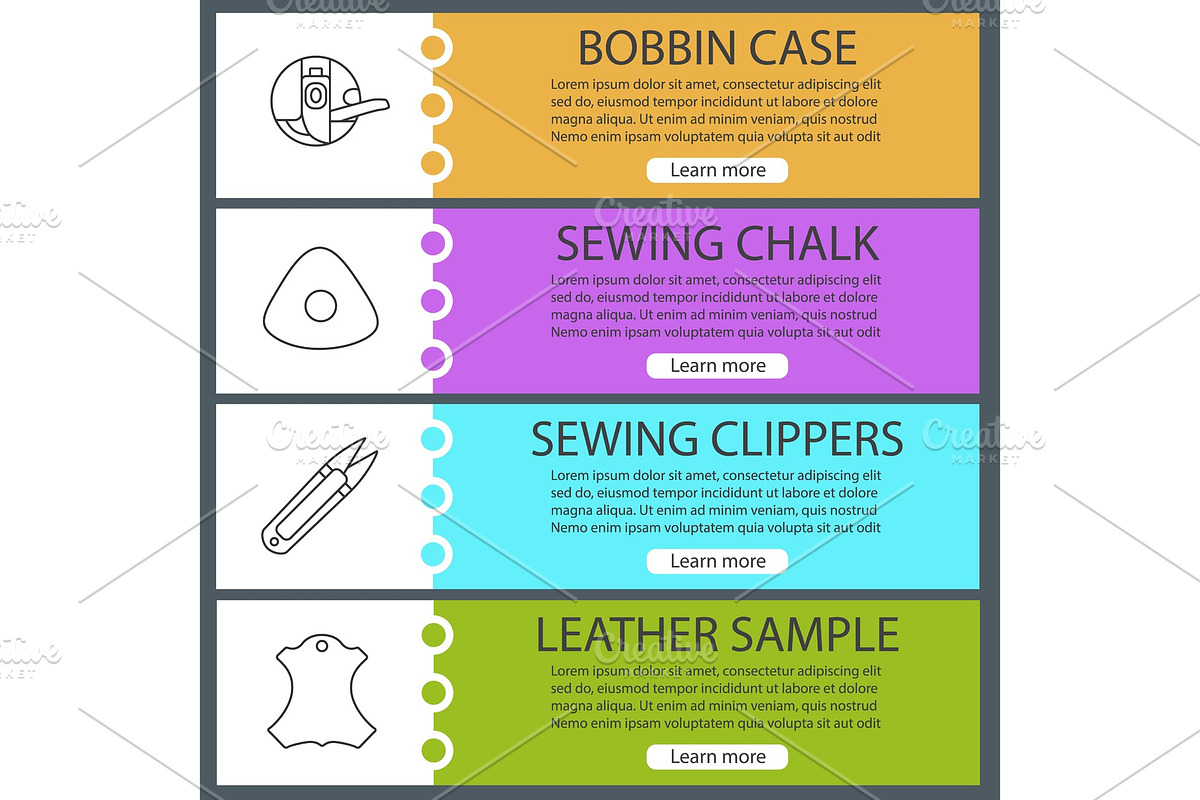 Tailoring web banner templates set in Product Mockups - product preview 8