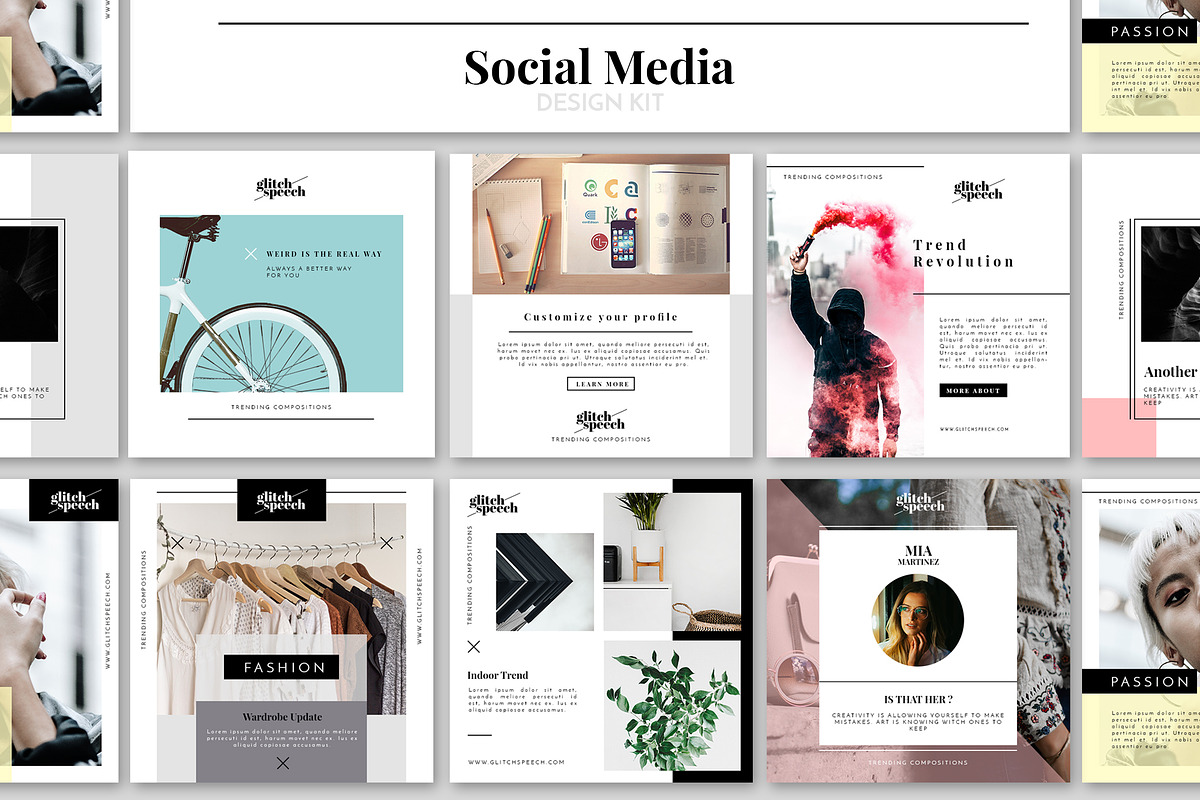 Social Media Design Kit in Facebook Templates - product preview 8