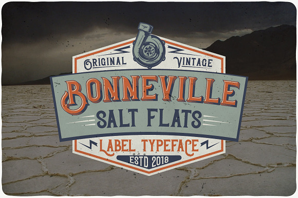 Bonneville Typeface in Display Fonts - product preview 2