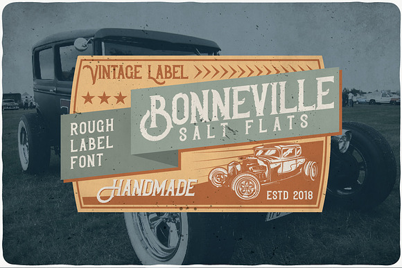 Bonneville Typeface in Display Fonts - product preview 4