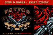 Guns and Roses design