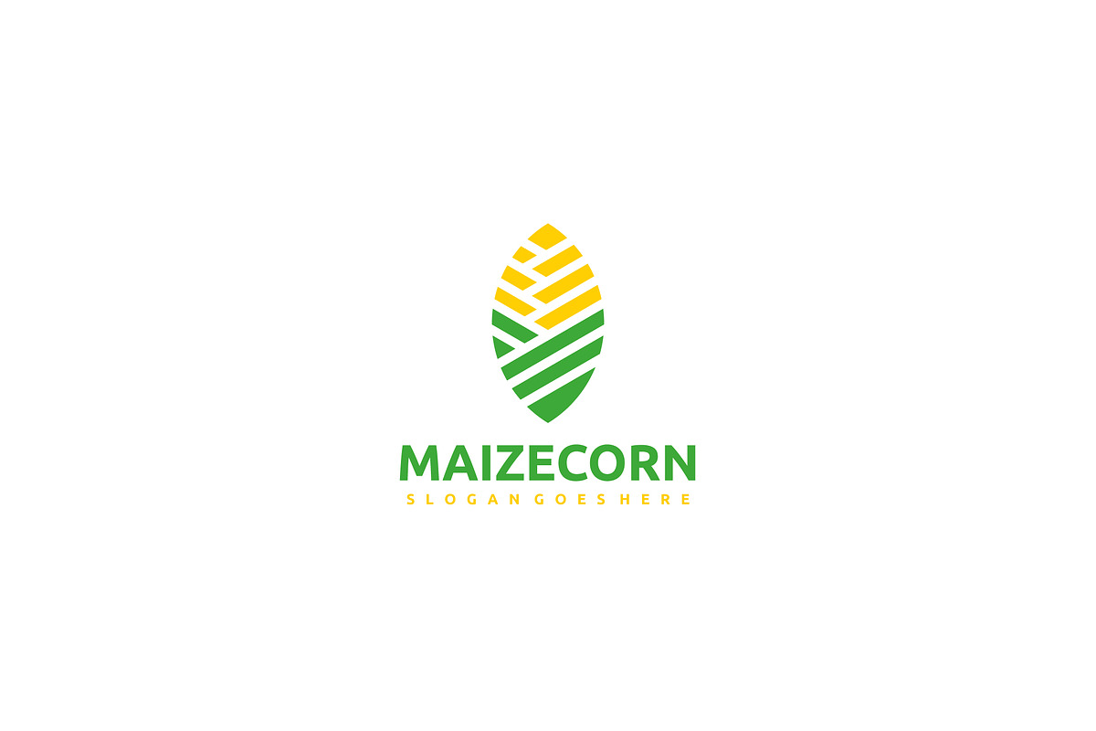 Maize Corn Logo in Logo Templates - product preview 8