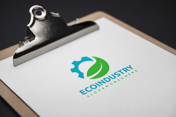 Eco Gear Logo in Logo Templates - product preview 2